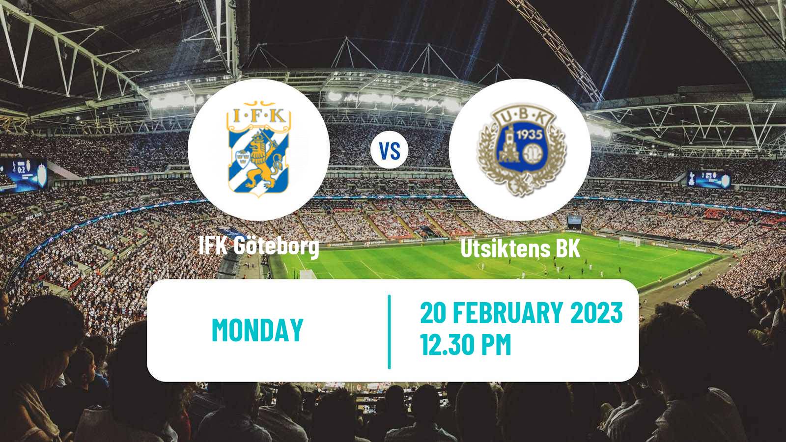 Soccer Svenska Cupen IFK Göteborg - Utsikten