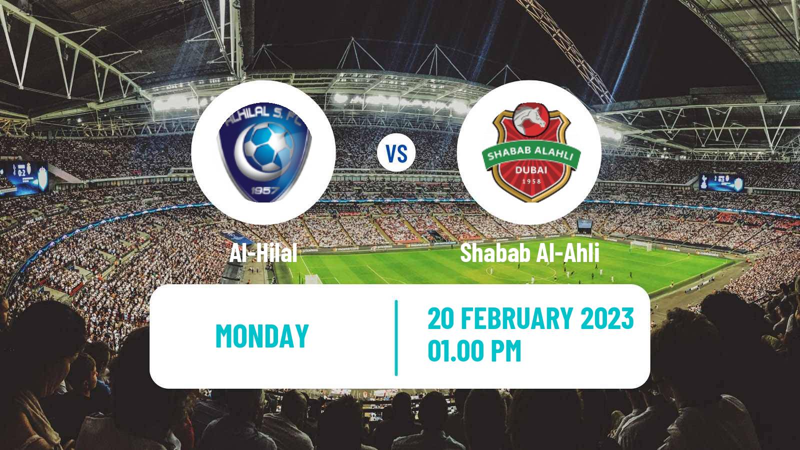 Soccer AFC Champions League Al-Hilal - Shabab Al-Ahli