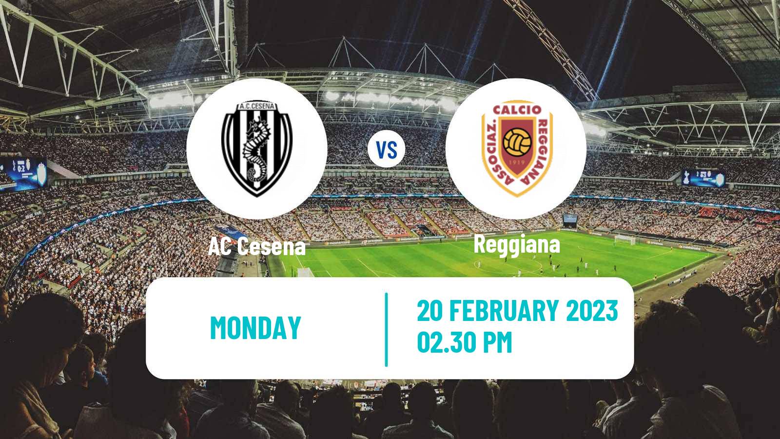 Soccer Italian Serie C Group B Cesena - Reggiana