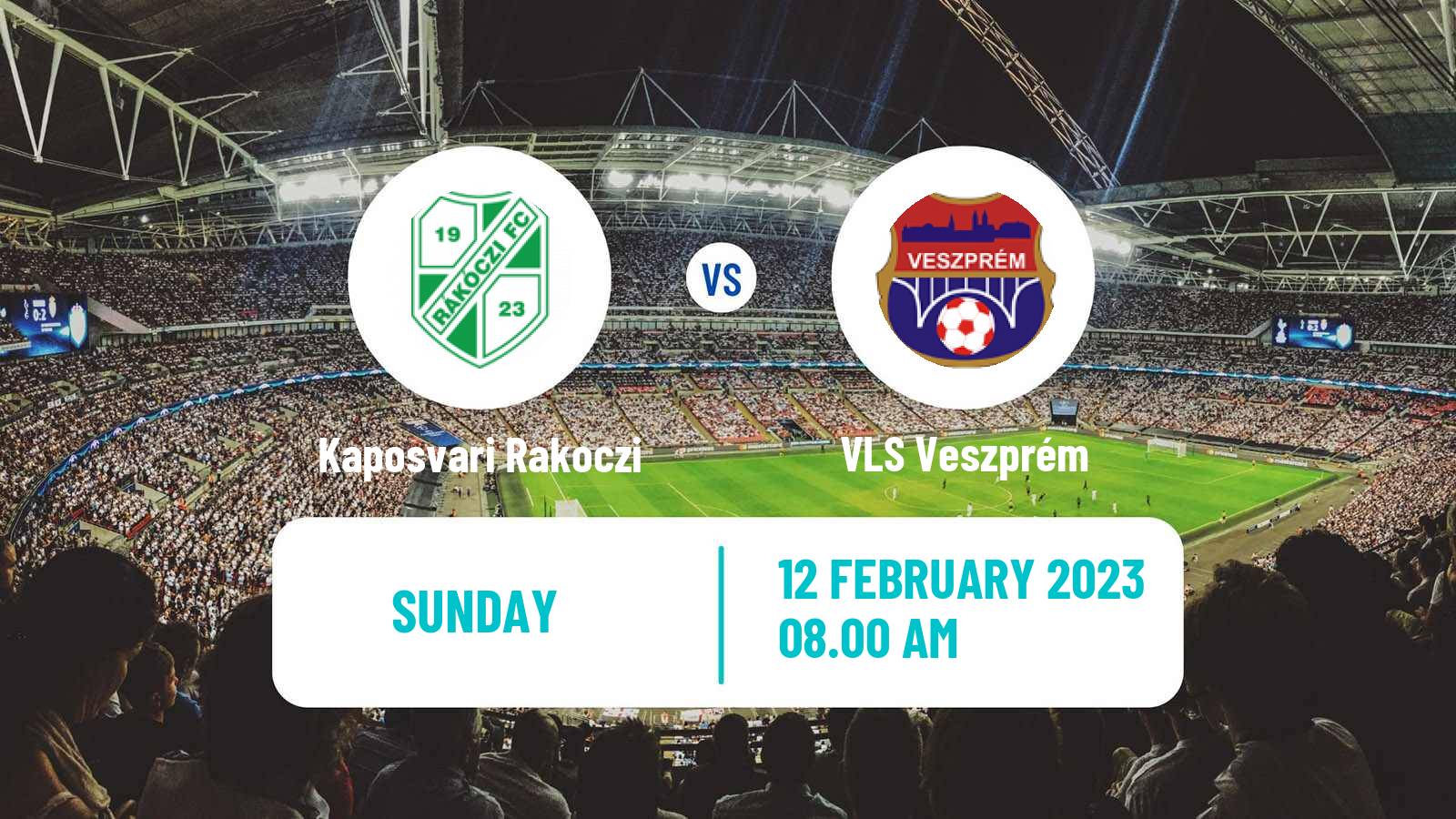 Soccer Hungarian NB III West Kaposvari Rakoczi - VLS Veszprém