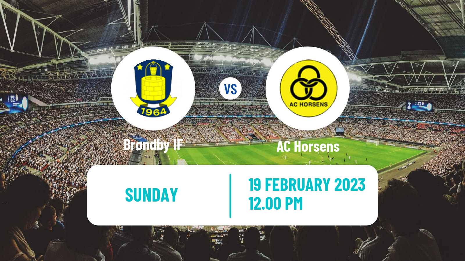 Soccer Danish Superliga Brøndby - Horsens