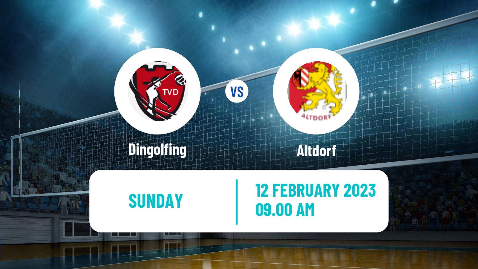 Volleyball German 2 Bundesliga South Volleyball Women Dingolfing - Altdorf