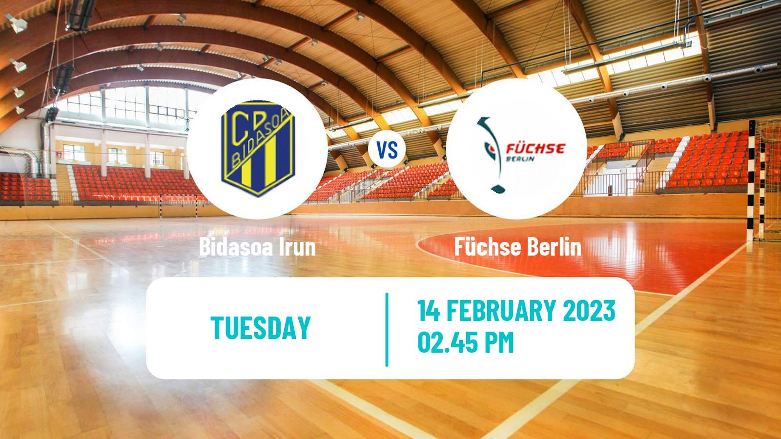 Handball EHF European League Bidasoa Irun - Füchse Berlin