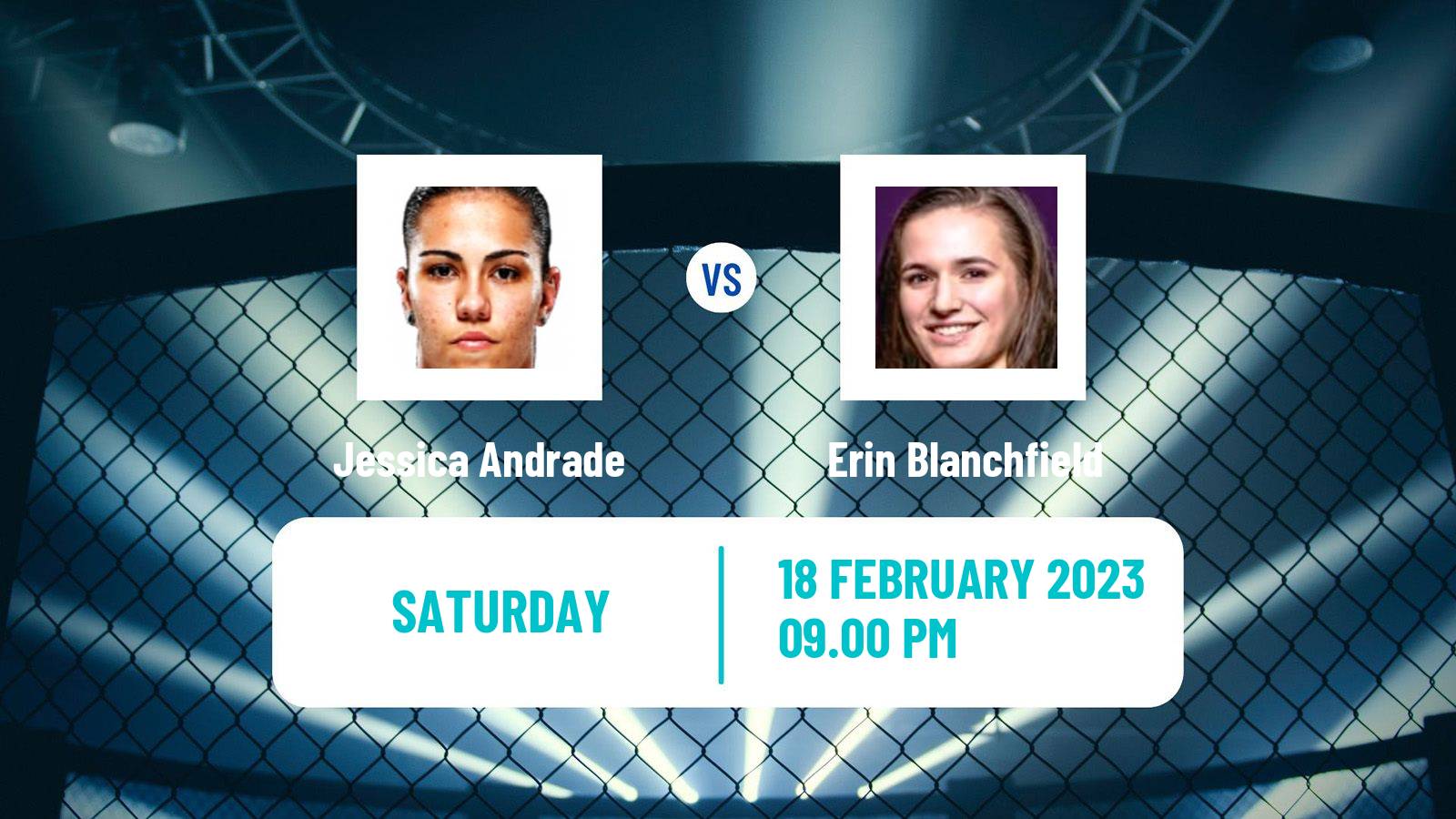 MMA MMA Jessica Andrade - Erin Blanchfield