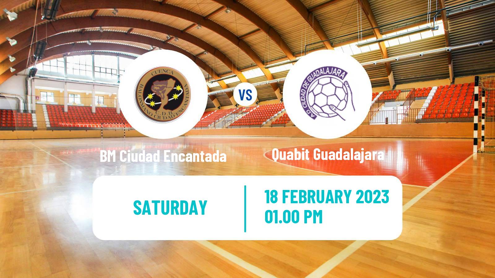 Handball Spanish Liga ASOBAL BM Ciudad Encantada - Quabit Guadalajara