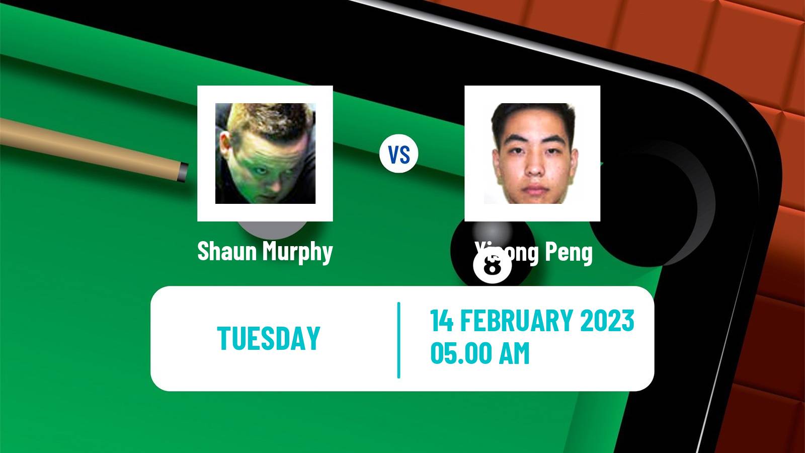 Snooker Snooker Shaun Murphy - Yisong Peng