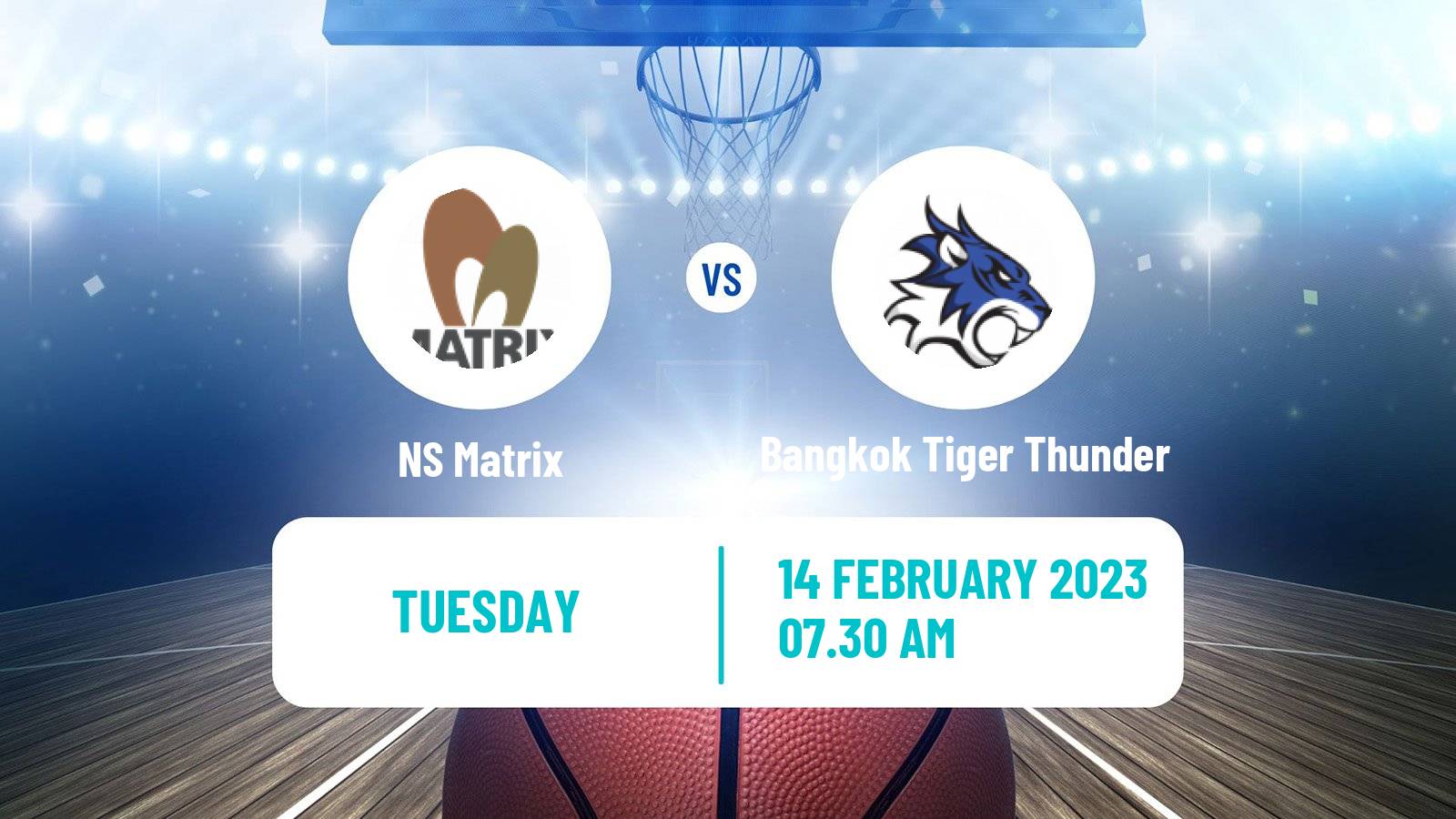 Basketball ASEAN Basketball League NS Matrix - Bangkok Tiger Thunder