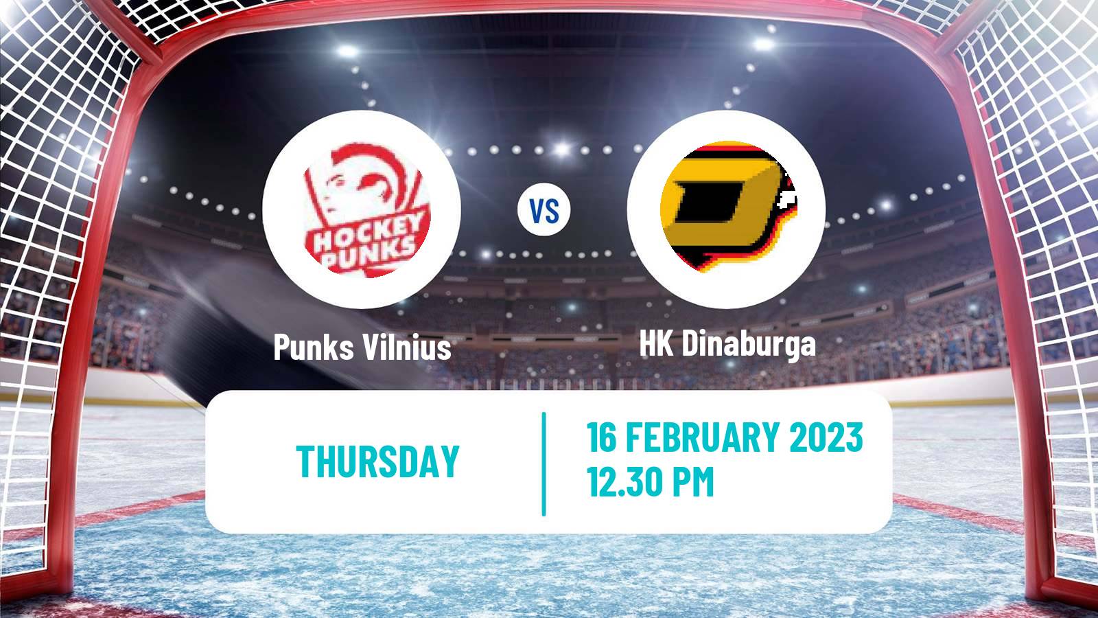 Hockey Latvian Hokeja Liga Punks Vilnius - Dinaburga