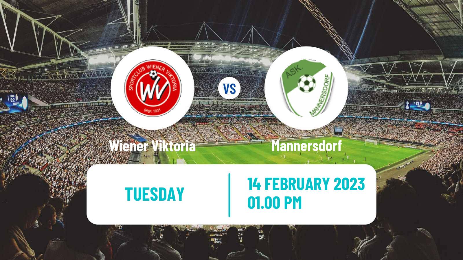 Soccer Club Friendly Wiener Viktoria - Mannersdorf