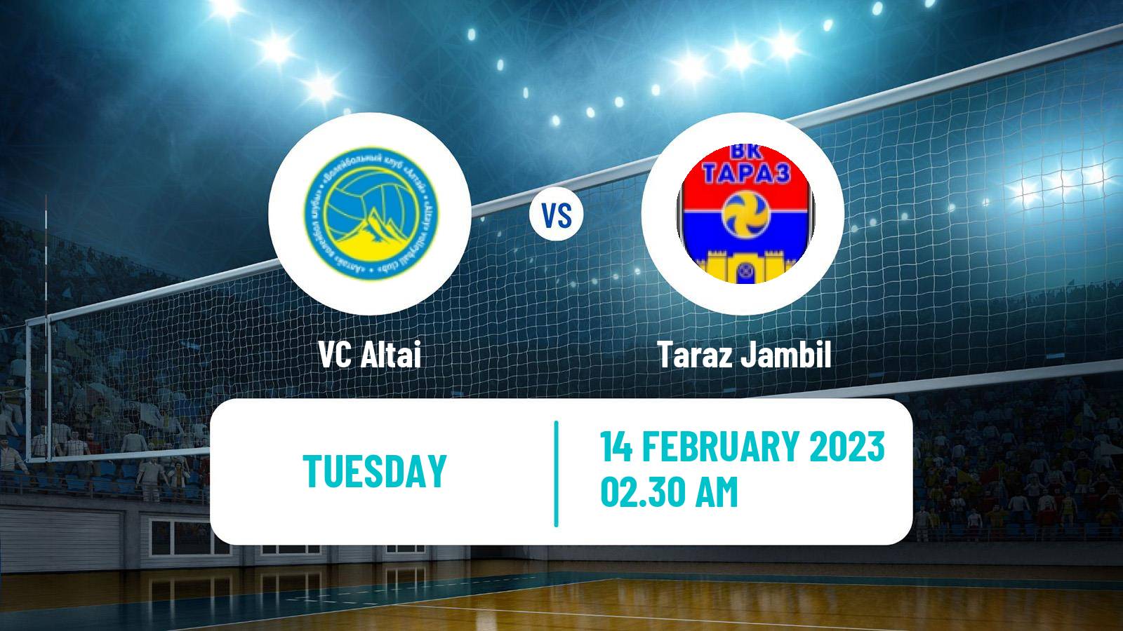 Volleyball Kazakh National League Volleyball Altai - Taraz Jambil