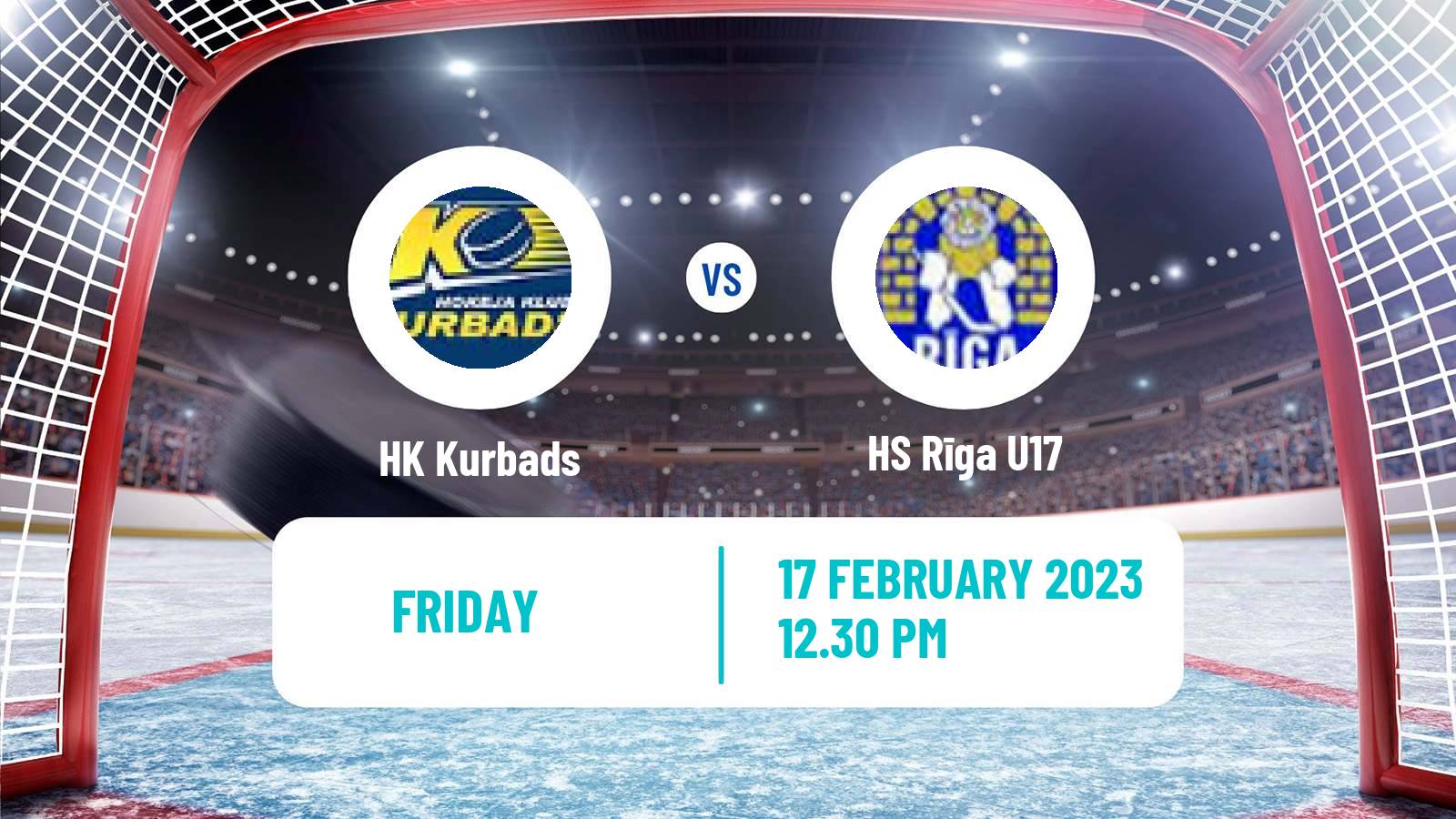 Hockey Estonian Hokiliiga Kurbads - HS Rīga U17