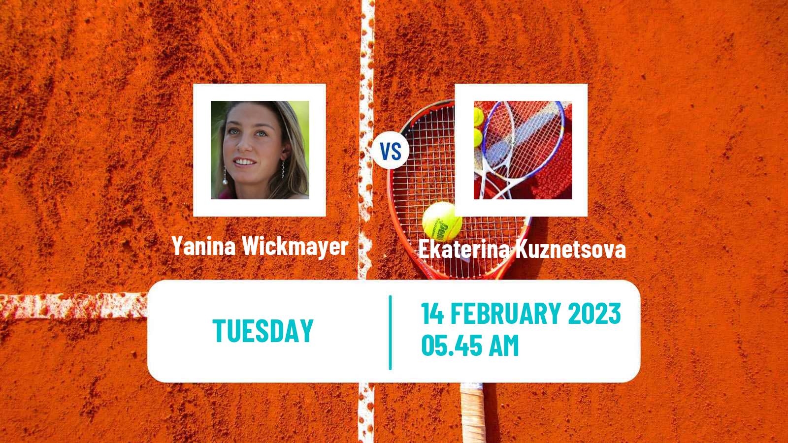 Tennis ITF Tournaments Yanina Wickmayer - Ekaterina Kuznetsova