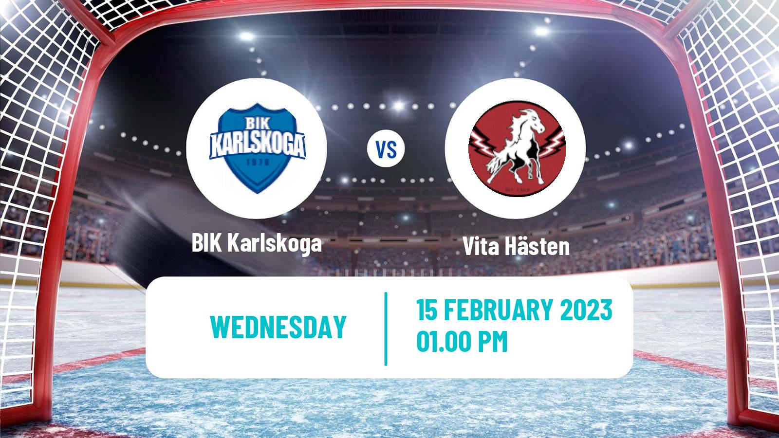 Hockey Swedish Hockey Allsvenskan BIK Karlskoga - Vita Hästen