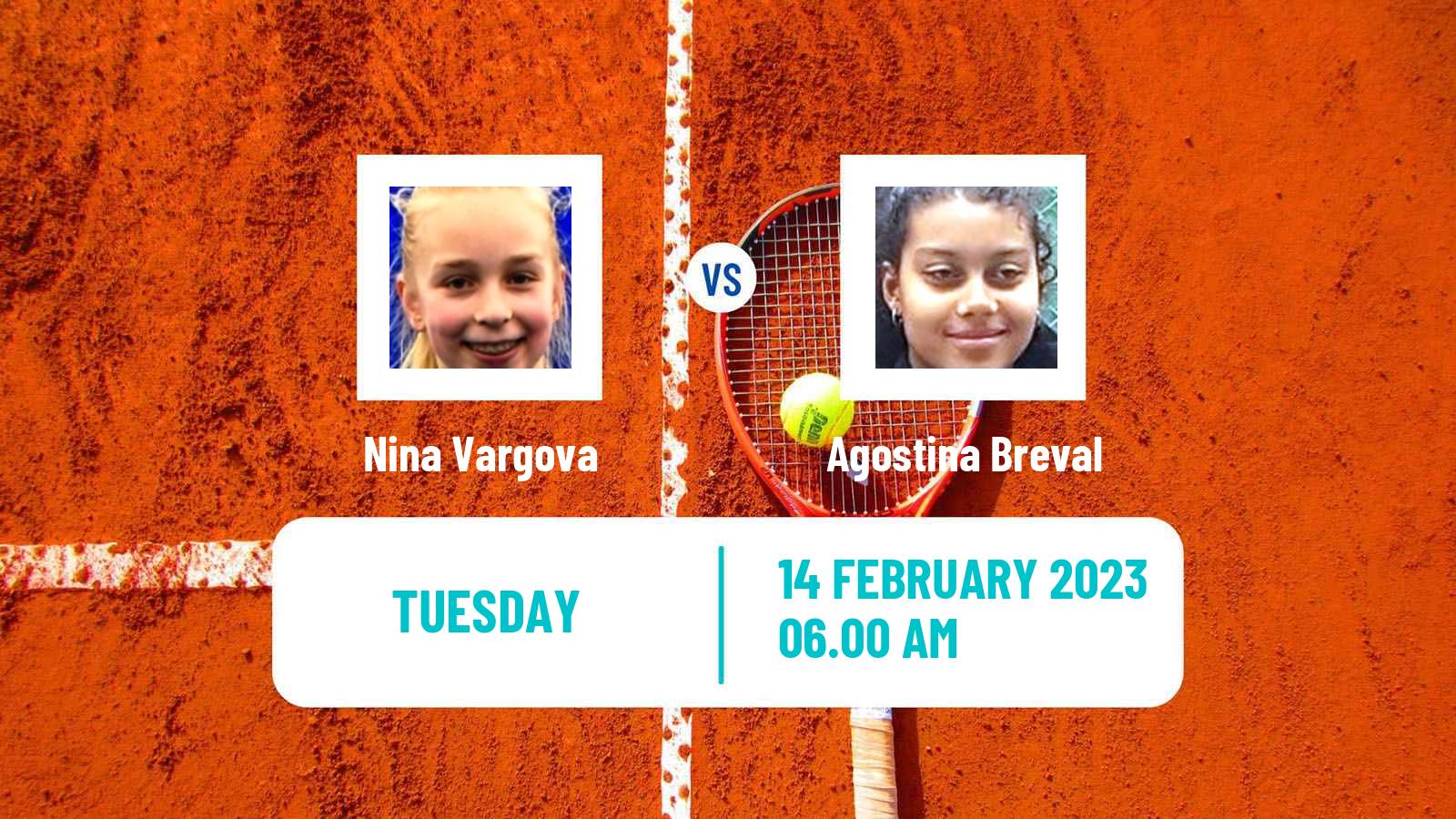 Tennis ITF Tournaments Nina Vargova - Agostina Breval