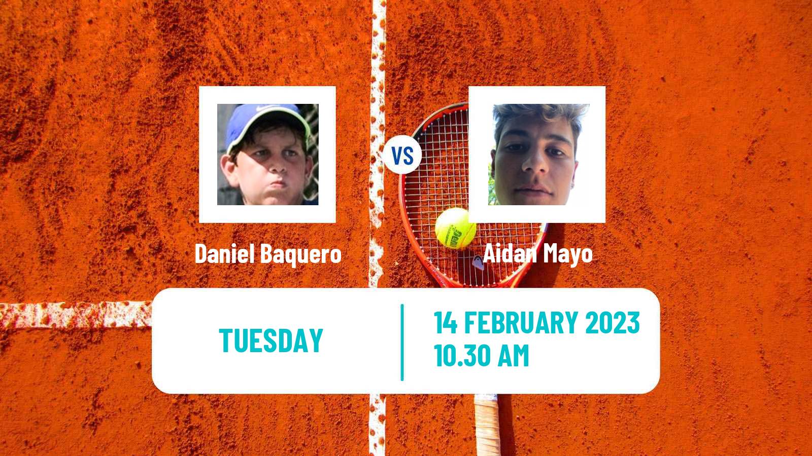 Tennis ITF Tournaments Daniel Baquero - Aidan Mayo