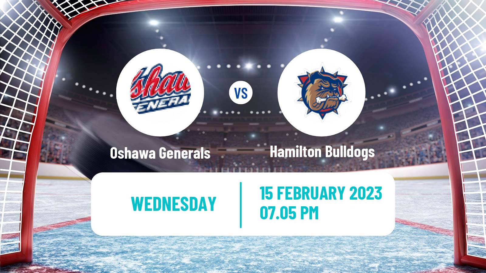 Hockey OHL Oshawa Generals - Hamilton Bulldogs