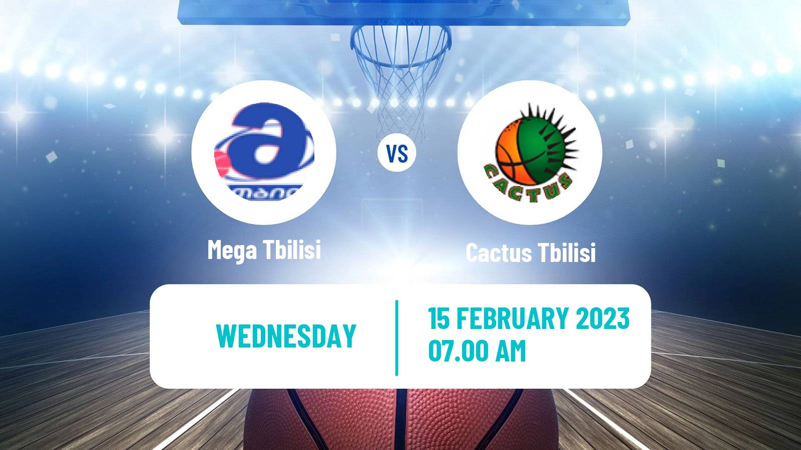 Basketball Georgian Superleague Basketball Mega Tbilisi - Rashi