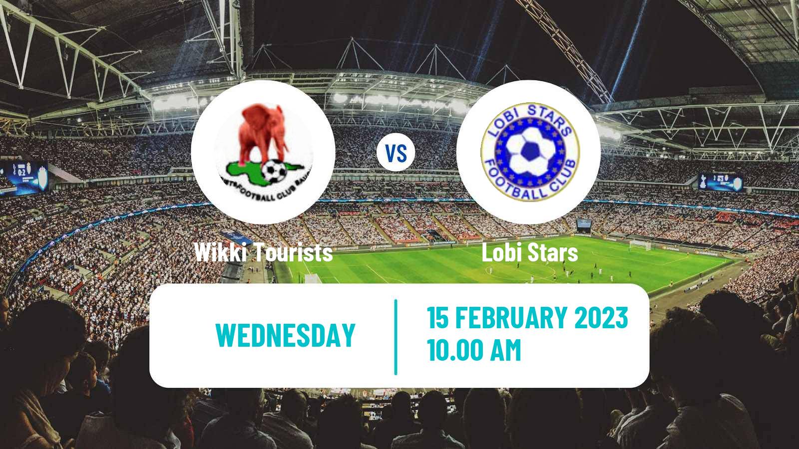 Soccer Nigerian Premier League Wikki Tourists - Lobi Stars