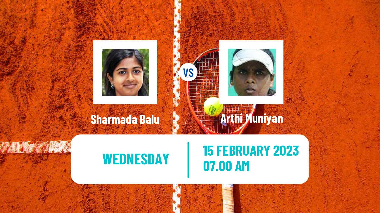 Tennis ITF Tournaments Sharmada Balu - Arthi Muniyan