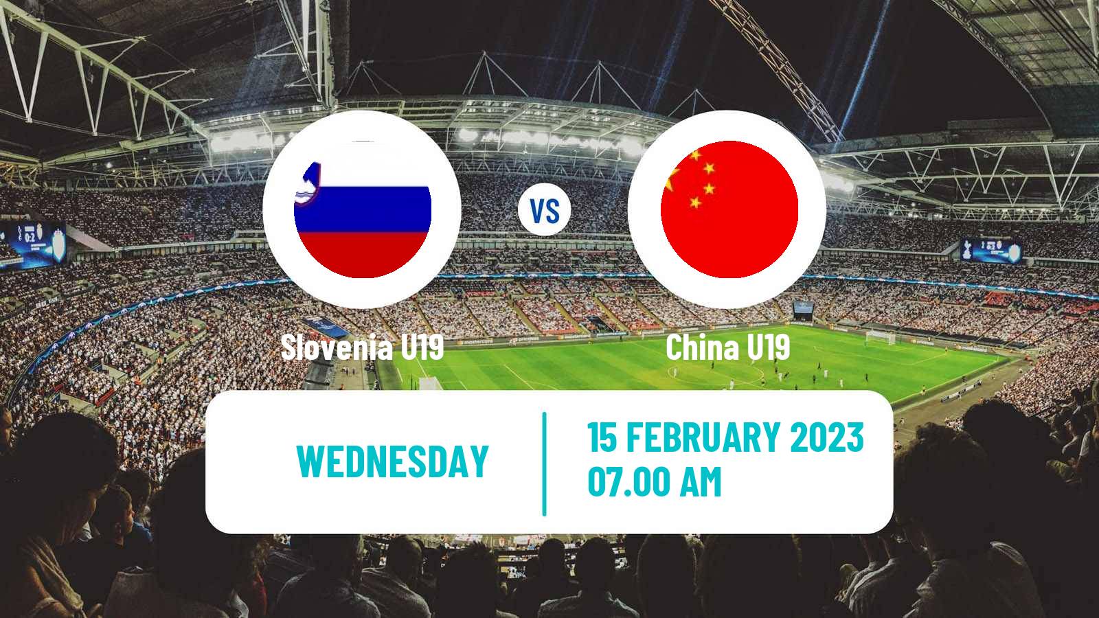 Soccer Friendly Slovenia U19 - China U19