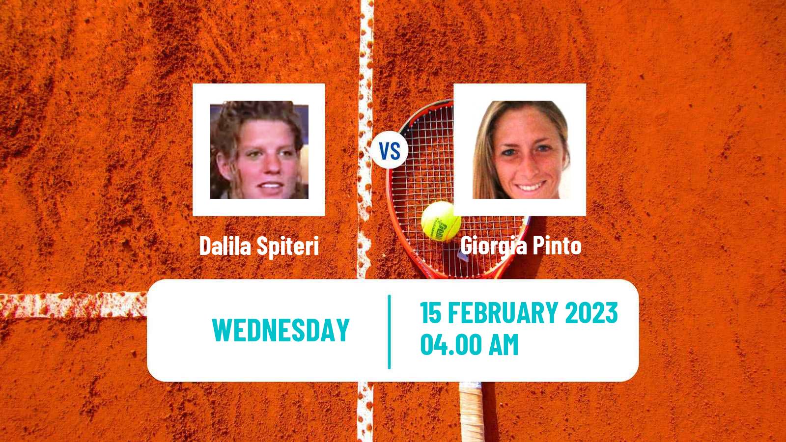 Tennis ITF Tournaments Dalila Spiteri - Giorgia Pinto