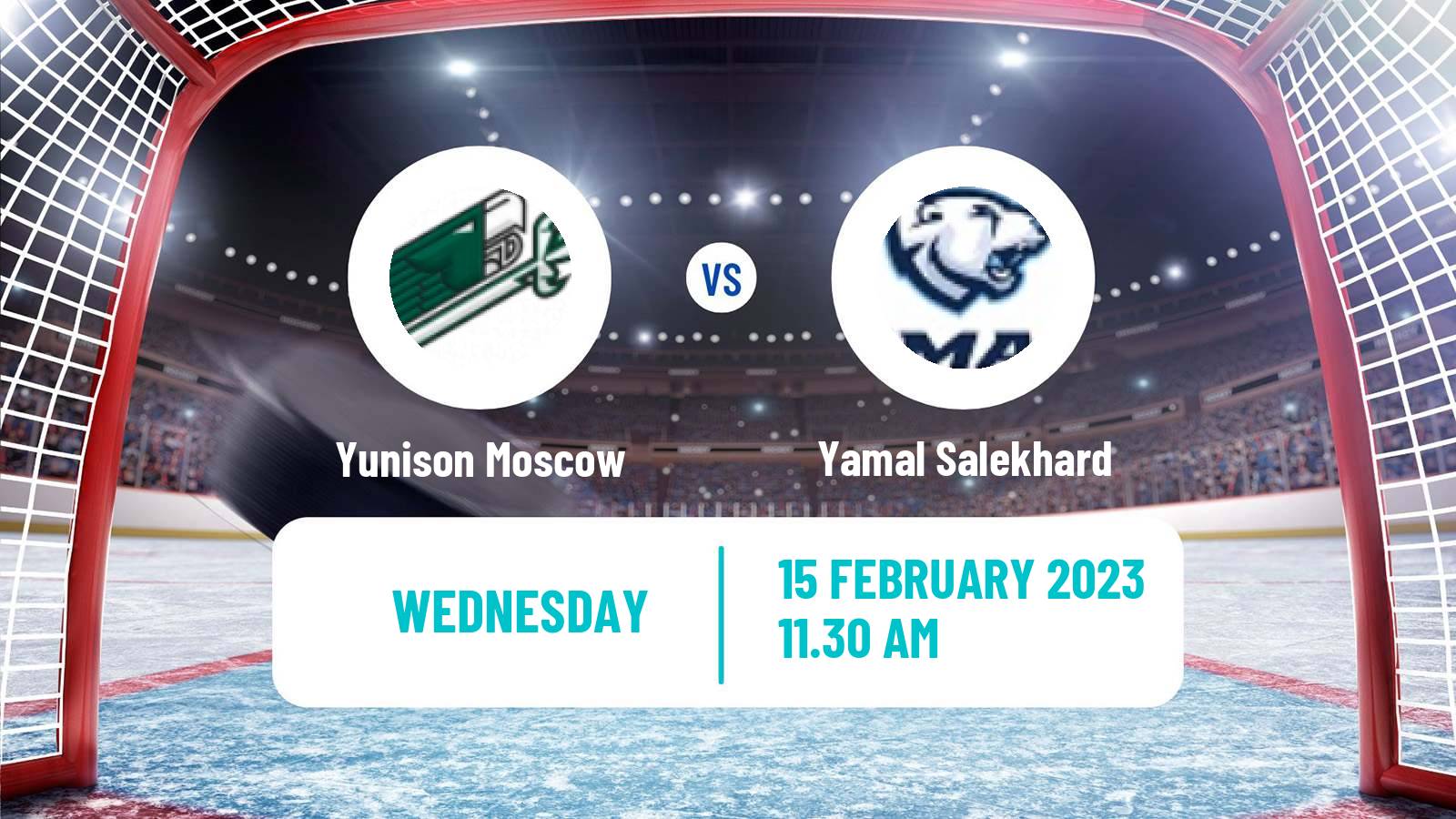 Hockey NMHL Yunison Moscow - Yamal Salekhard
