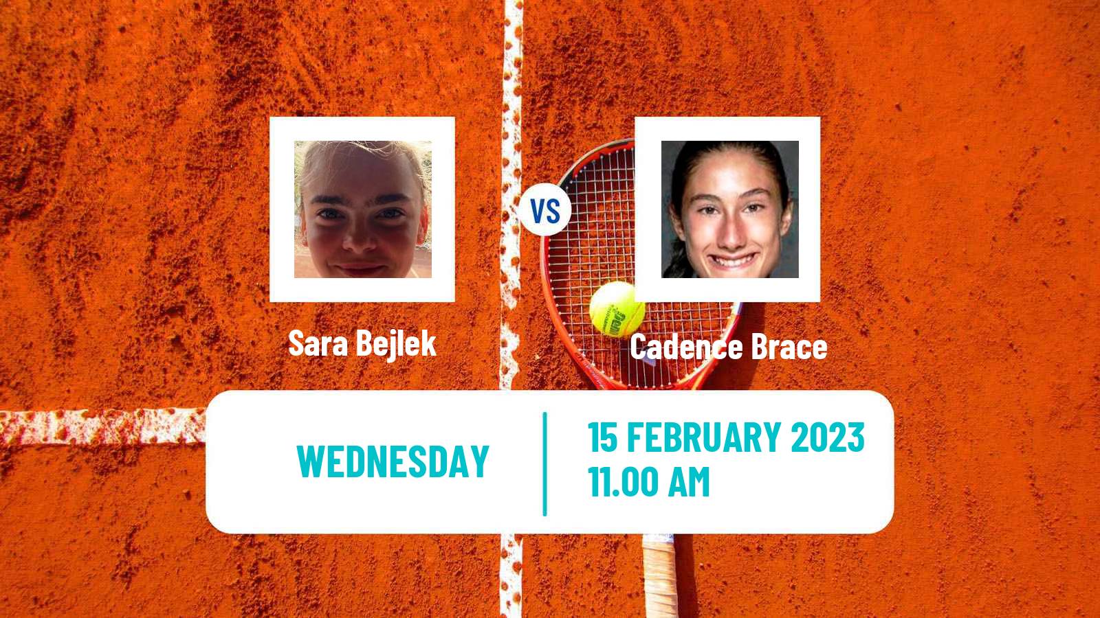 Tennis ITF Tournaments Sara Bejlek - Cadence Brace