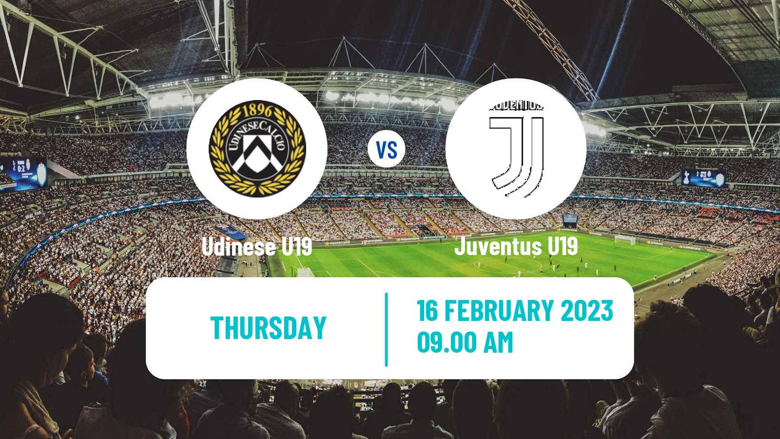 Soccer Italian Primavera 1 Udinese U19 - Juventus U19