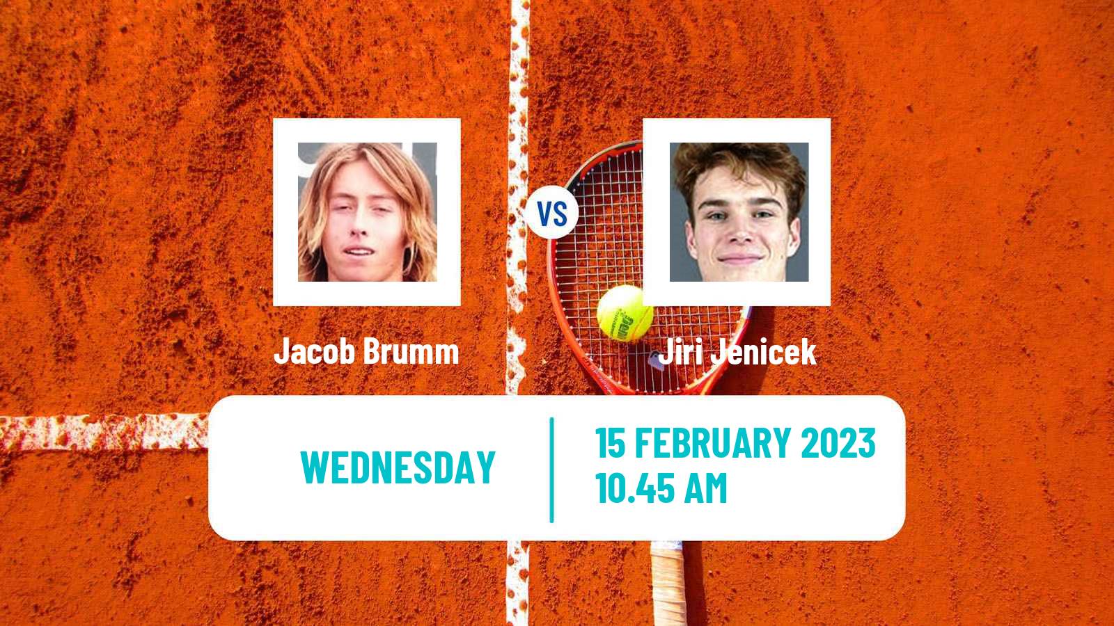 Tennis ITF Tournaments Jacob Brumm - Jiri Jenicek
