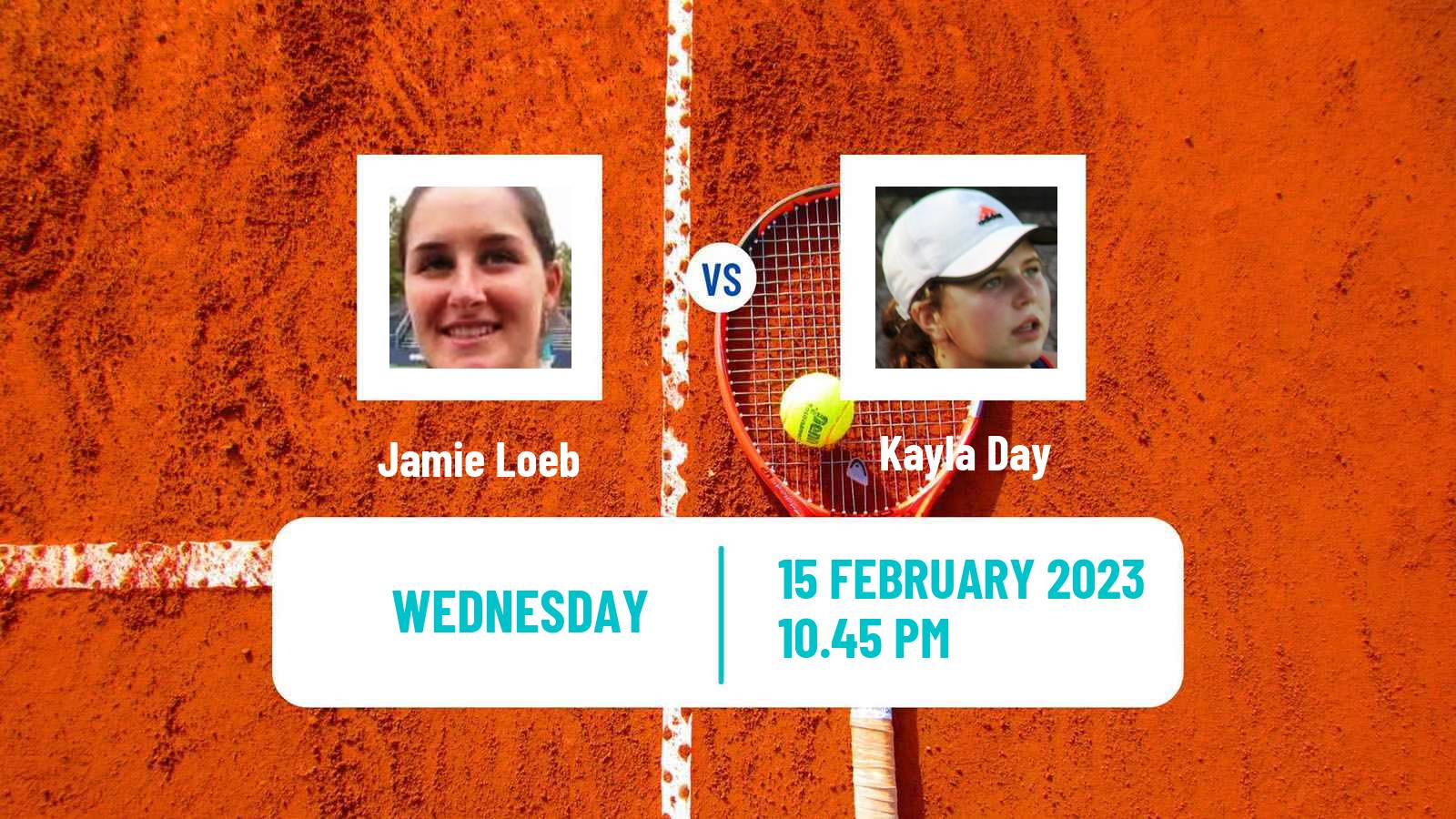 Tennis ITF Tournaments Jamie Loeb - Kayla Day