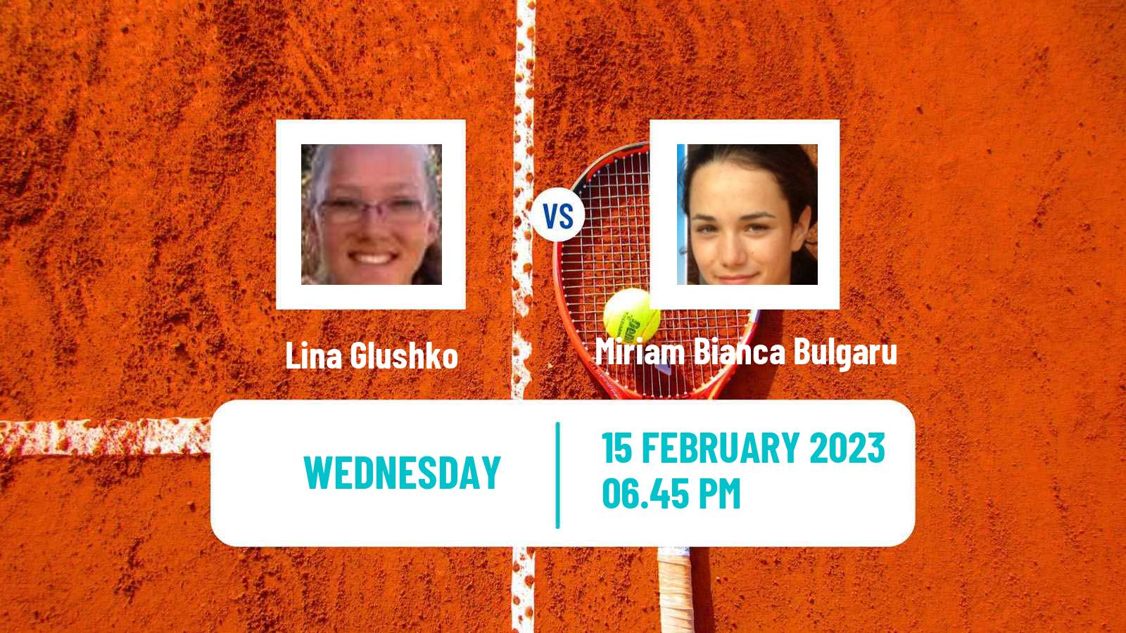 Tennis ITF Tournaments Lina Glushko - Miriam Bianca Bulgaru