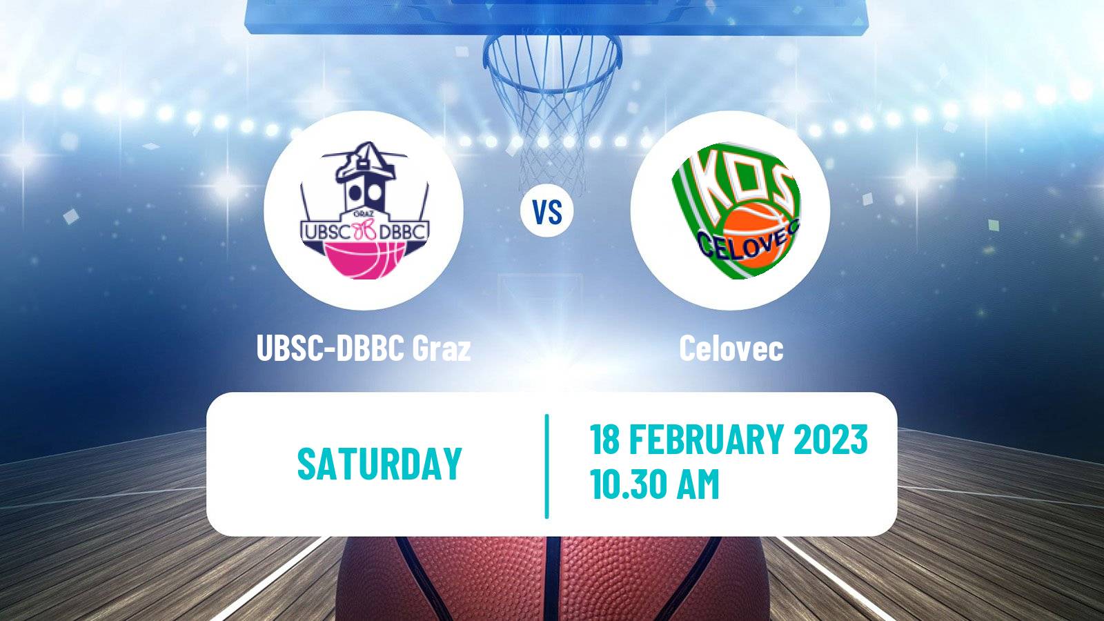 Basketball Austrian Basketball Superliga Women UBSC-DBBC Graz - Celovec