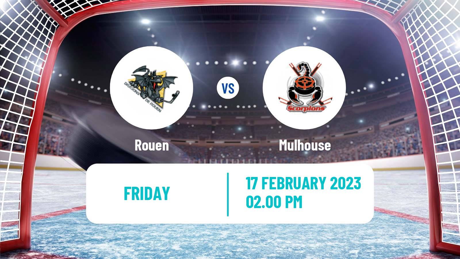 Hockey French Ligue Magnus Rouen - Mulhouse