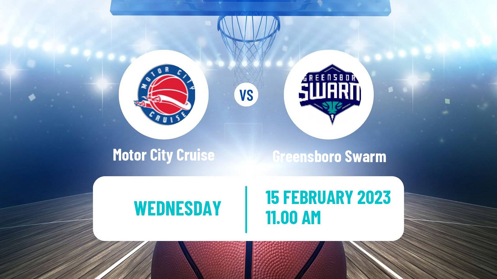 Basketball NBA G-League Motor City Cruise - Greensboro Swarm