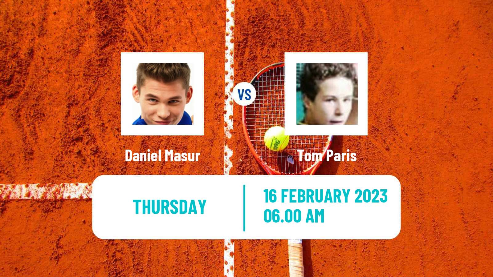 Tennis ITF Tournaments Daniel Masur - Tom Paris
