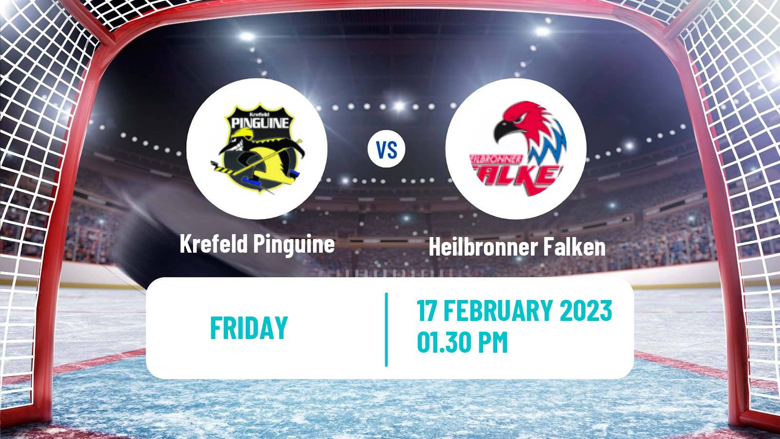 Hockey German DEL2 Krefeld Pinguine - Heilbronner Falken