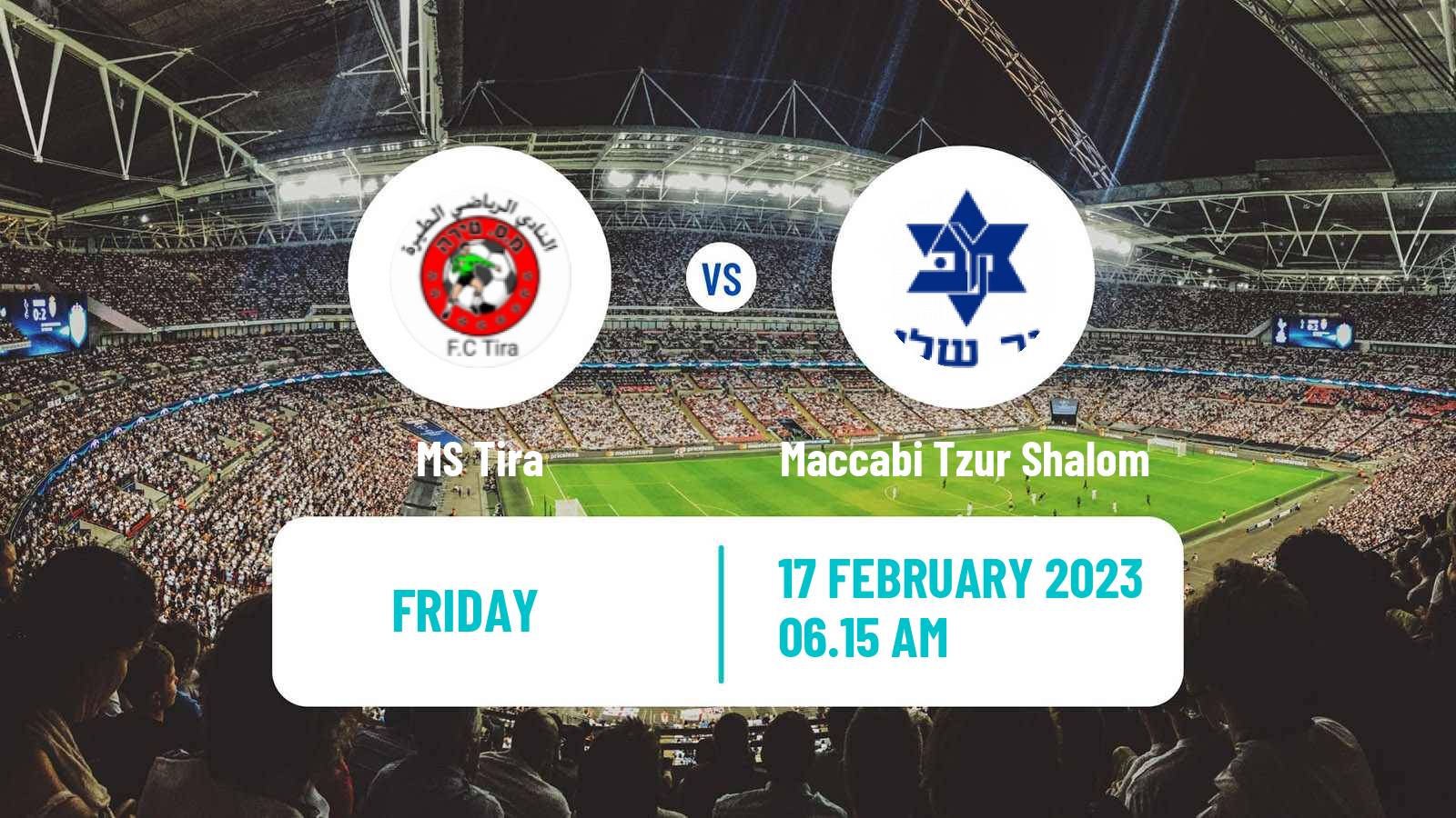 Soccer Israeli Liga Alef North MS Tira - Maccabi Tzur Shalom