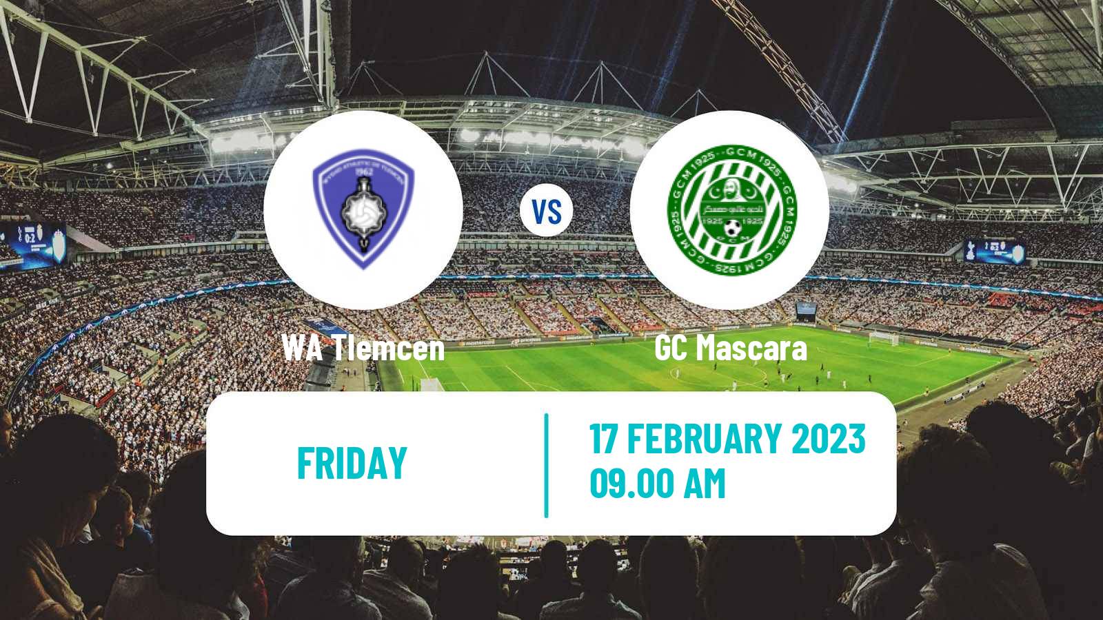 Soccer Algerian Ligue 2 Tlemcen - GC Mascara