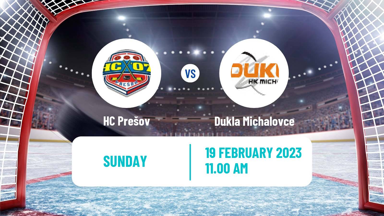 Hockey Slovak Extraliga Prešov - Dukla Michalovce