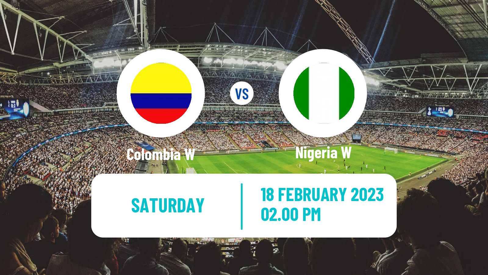 Soccer Friendly International Women Colombia W - Nigeria W