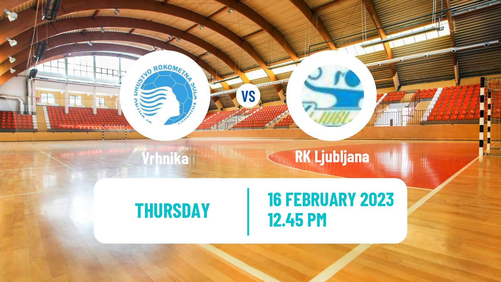 Handball Slovenian 1 A DRL Women Vrhnika - Ljubljana