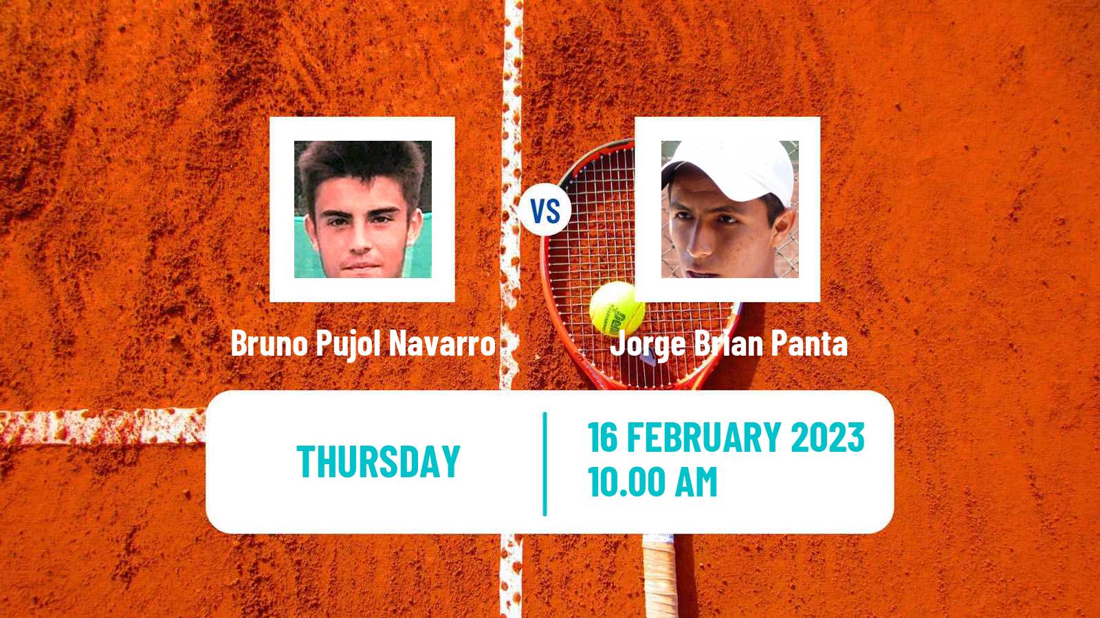 Tennis ITF Tournaments Bruno Pujol Navarro - Jorge Brian Panta
