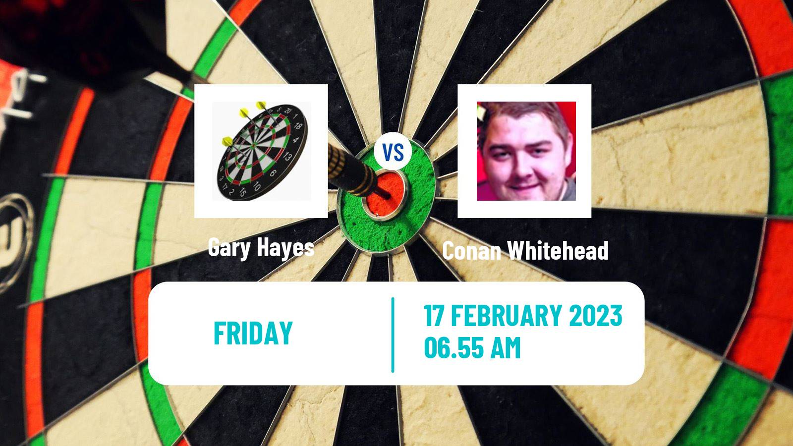 Darts Darts Gary Hayes - Conan Whitehead