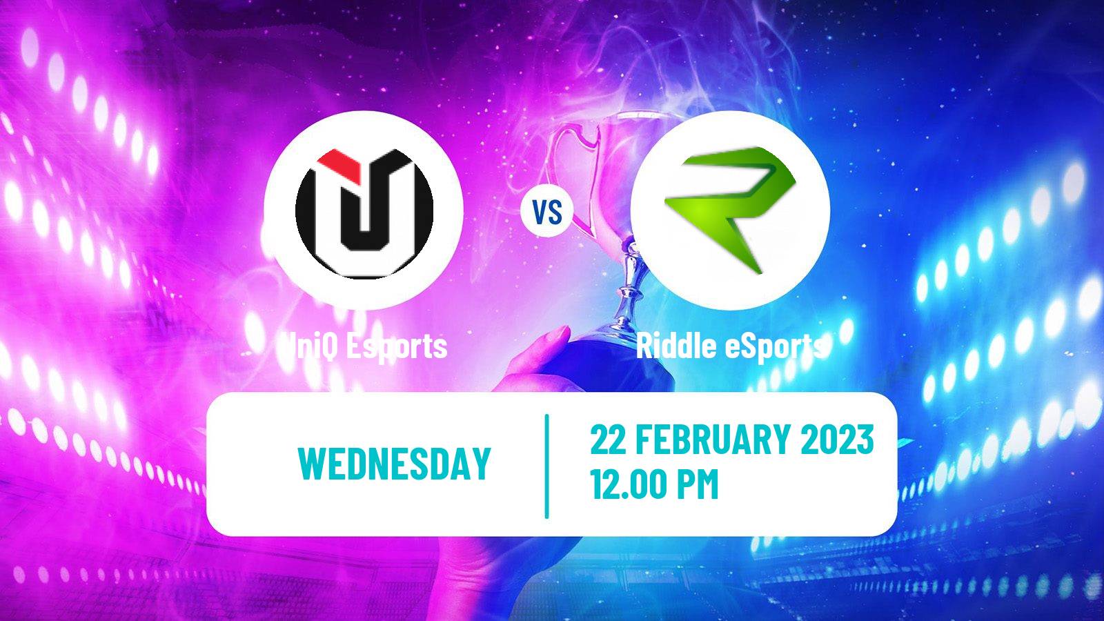 Esports eSports UniQ Esports - Riddle eSports