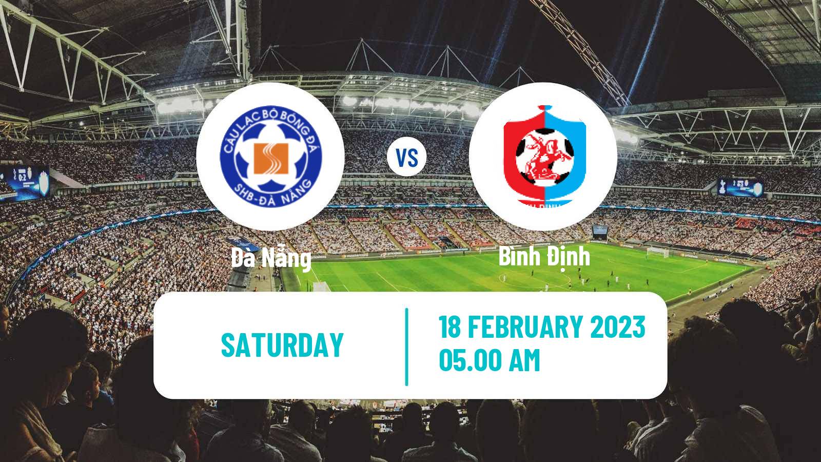 Soccer Vietnamese V League 1 Đà Nẵng - Bình Định