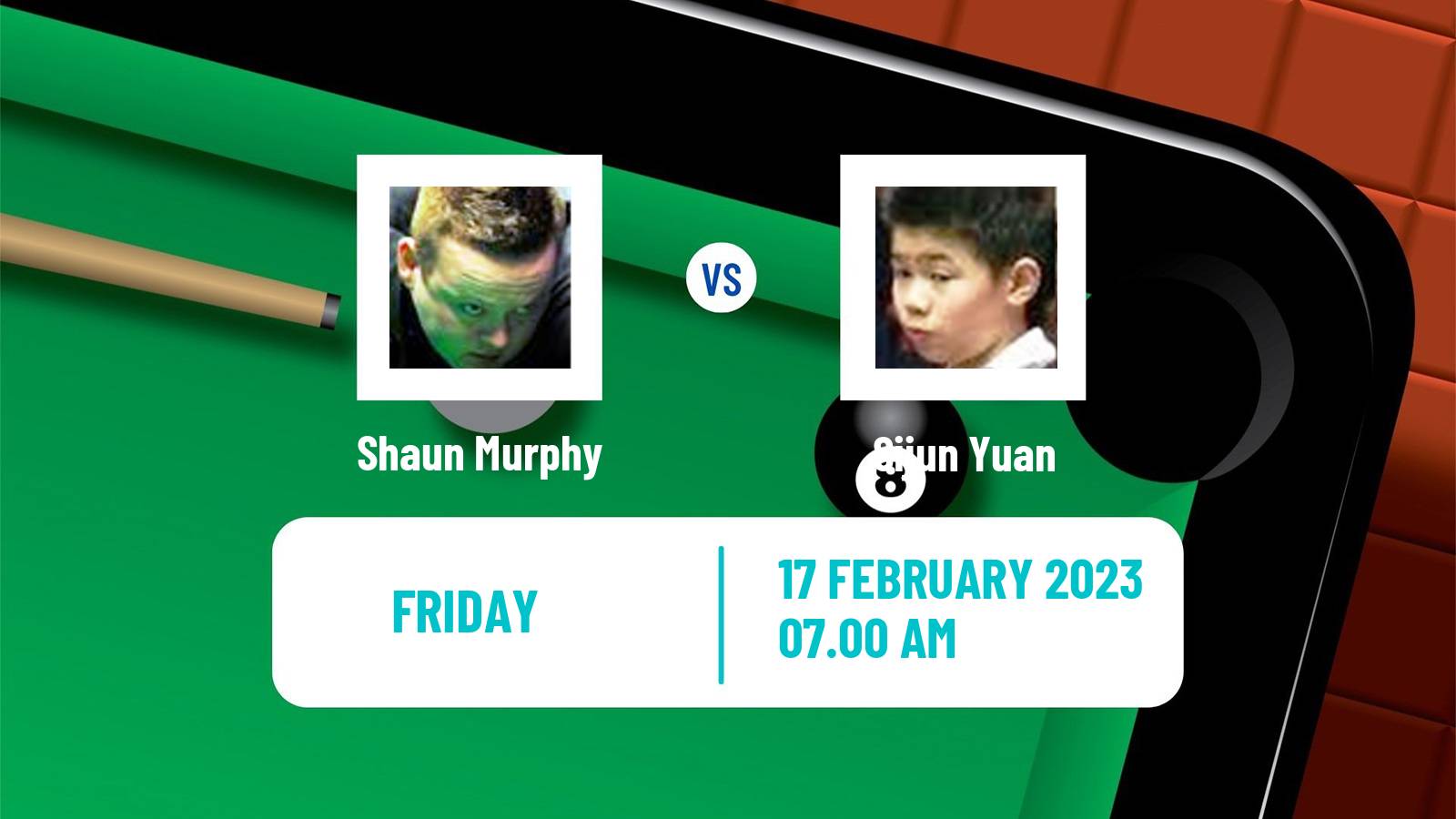 Snooker Snooker Shaun Murphy - Sijun Yuan