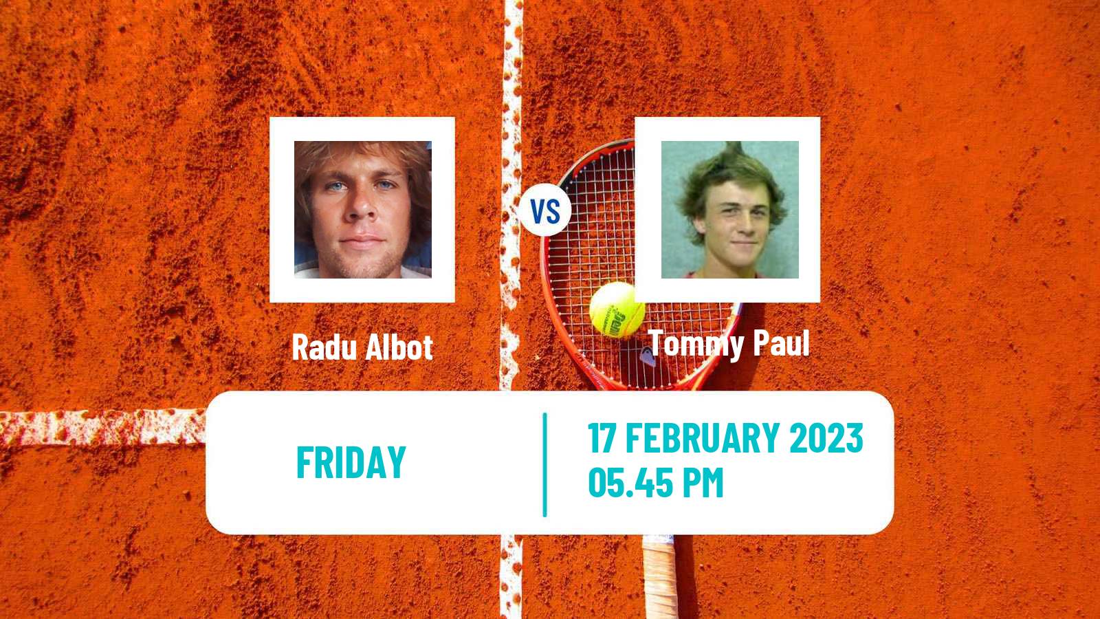 Tennis ATP Delray Beach Radu Albot - Tommy Paul