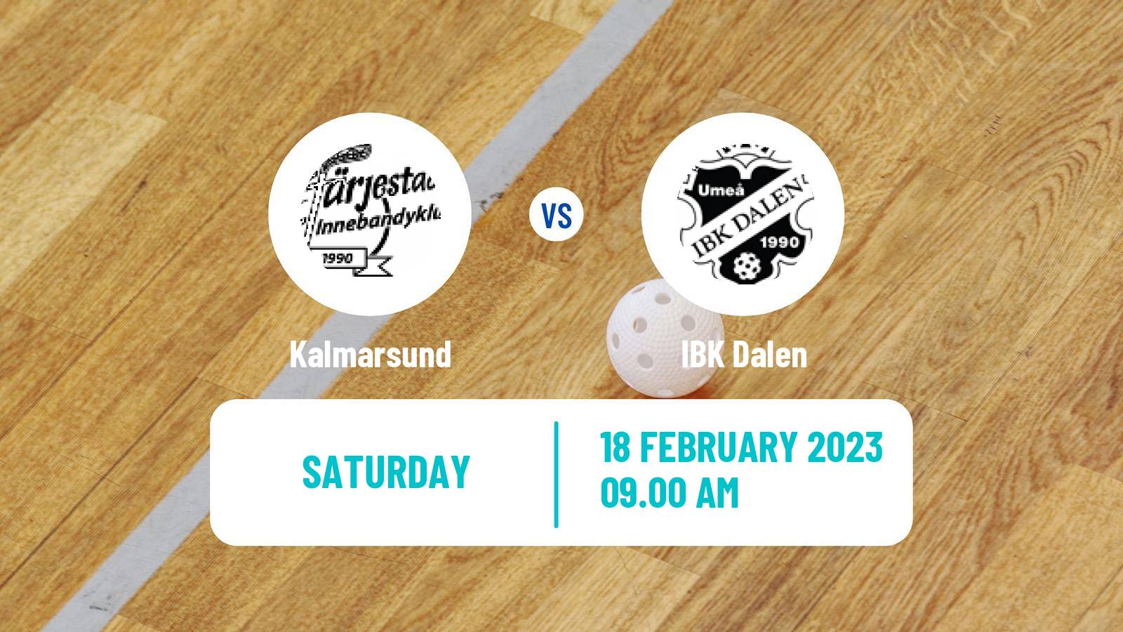 Floorball Swedish Superligan Floorball Kalmarsund - Dalen