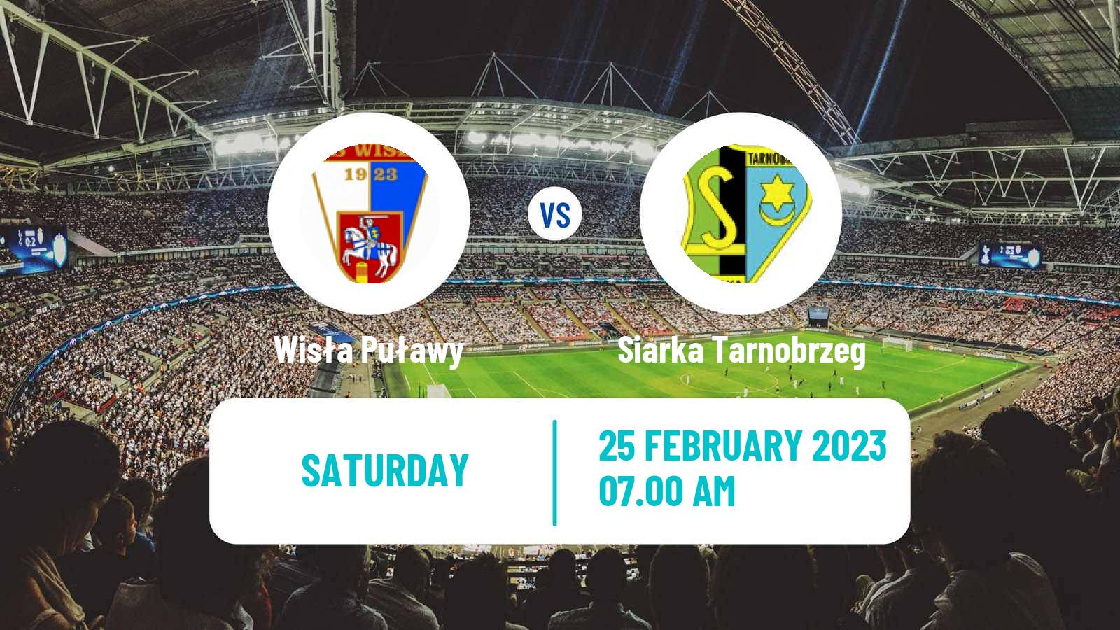 Soccer Polish Division 2 Wisła Puławy - Siarka Tarnobrzeg