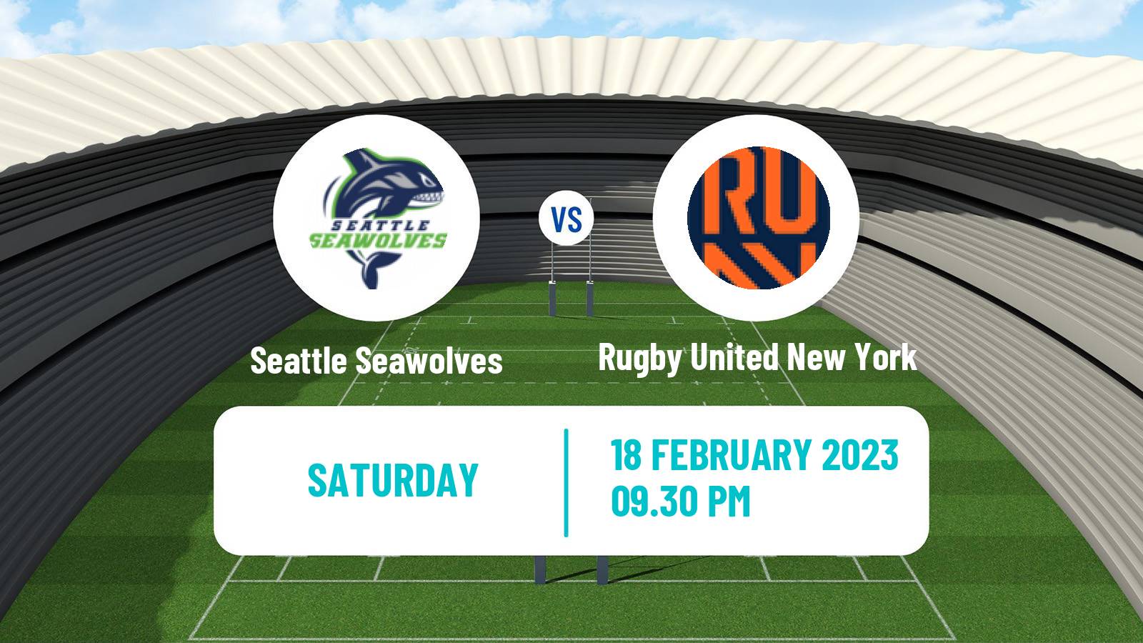 Rugby union USA Major League Rugby Seattle Seawolves - Rugby United New York